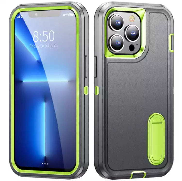 Premium Drop-Protection Style Double-Layers Kickstand Phone Case- for Apple iPhone 14 Series 2022 - Super Savings Technologies Co.,LTD Premium Drop-Protection Style Double-Layers Kickstand Phone Case- for Apple iPhone 14 Series 2022 - Super Savings Technologies Co.,LTD
